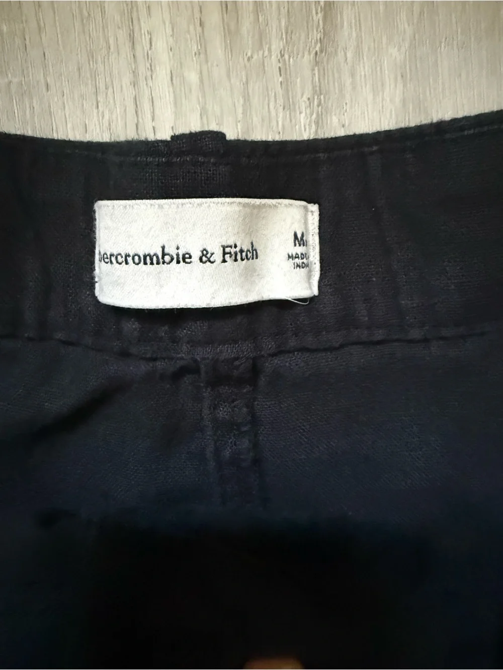 Abercrombie & Fitch Linen Blend Trousers - Picture 2 of 3
